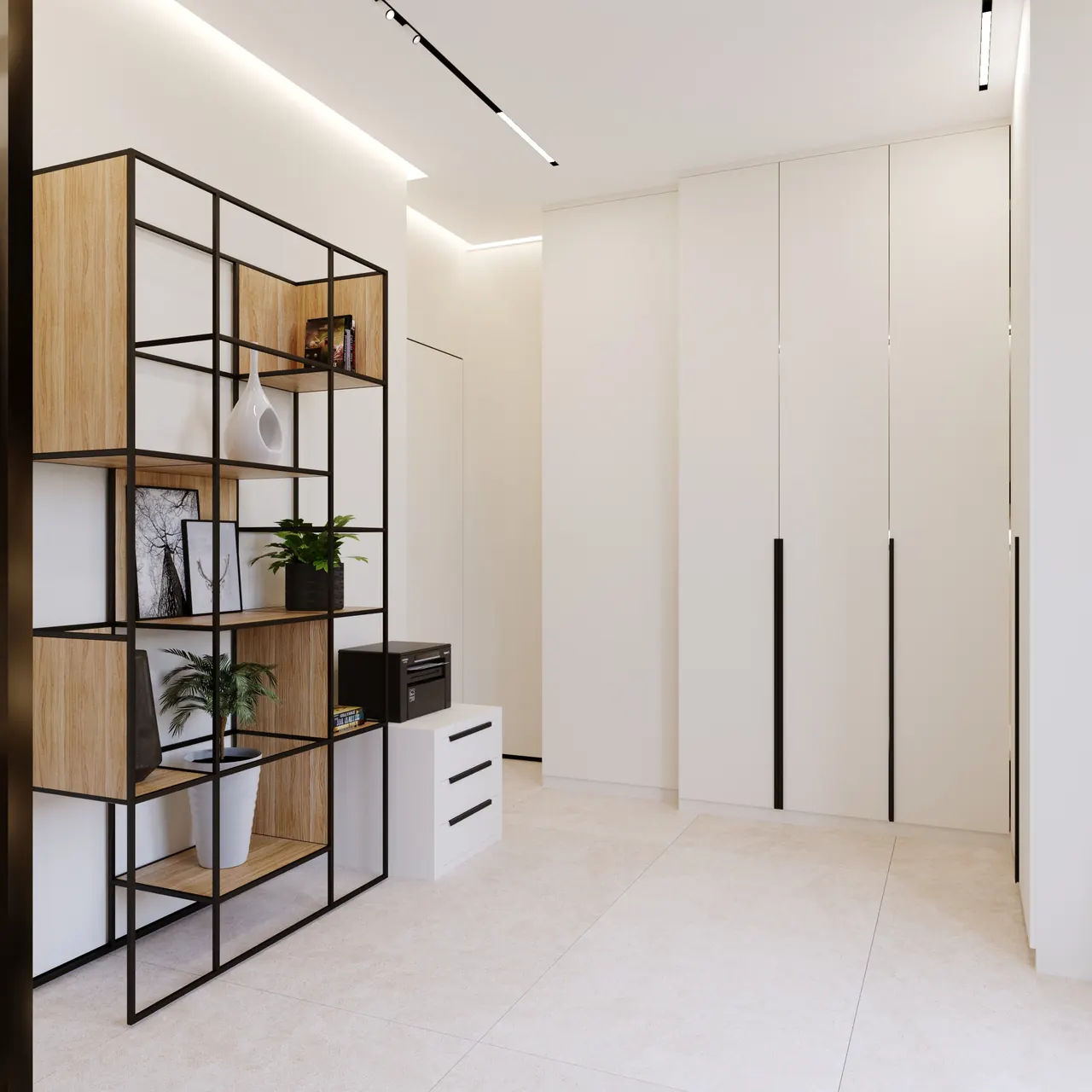 Резиденция В в КП Pisateli Forest — гардеробные, фото 19